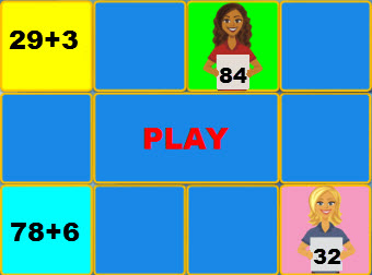 Addition Concentration Game