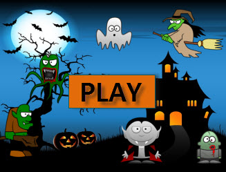 Add Three Numbers Halloween Math Game