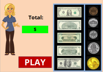 Adding Money Game