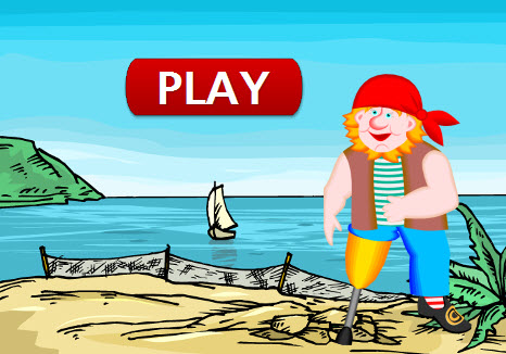 Adding and Subtracting Integers Pirate Game